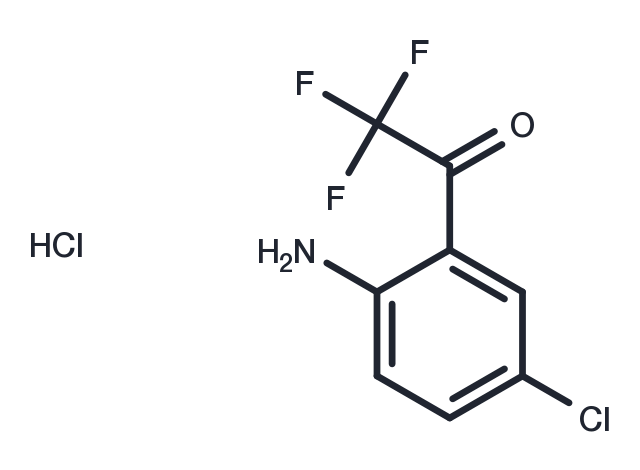 TargetMol Chemical Structure 4-Chloro-2-(trifluoroacetyl)aniline hydrochloride