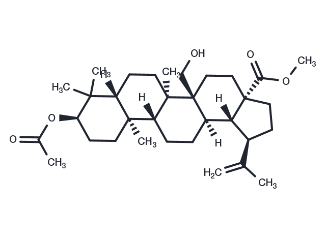 TargetMol Chemical Structure 3-Acetoxy-27-hydroxy-20(29)-lupen
