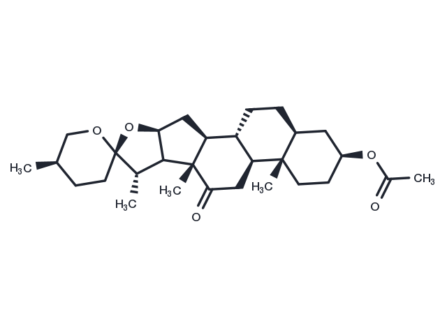 Hecogenin acetate Chemical Structure