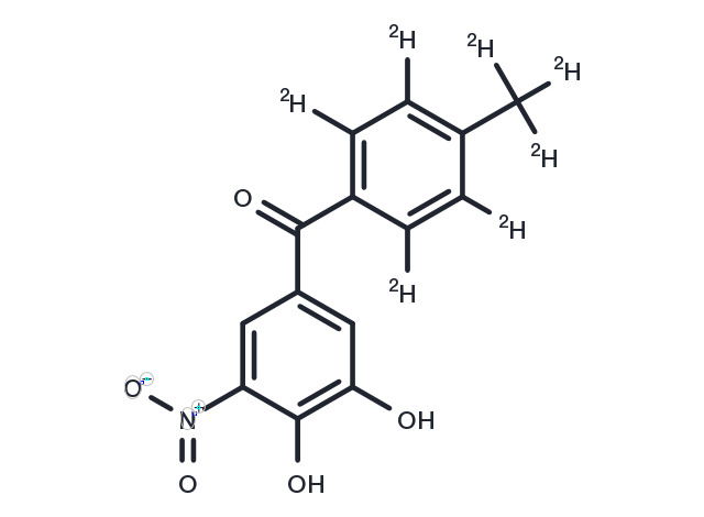 Tolcapone D7 Chemical Structure