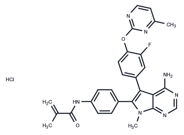 FGFR2-IN-3 hydrochloride Chemical Structure