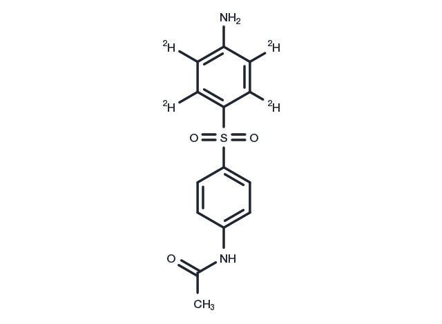 N-acetyl Dapsone D4 Chemical Structure