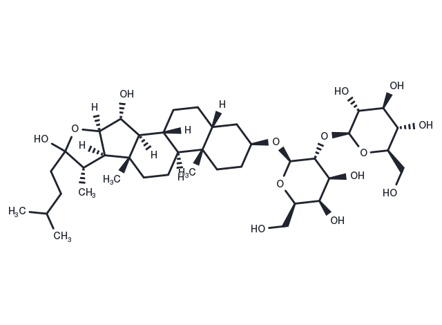 TargetMol Chemical Structure Anemarrhenasaponin I