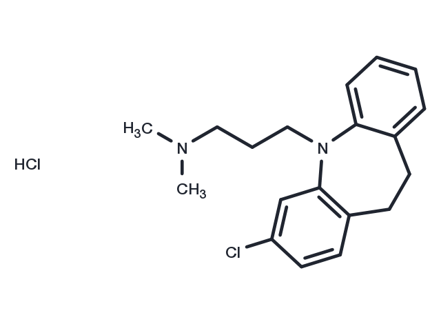Clomipramine hydrochloride Chemical Structure