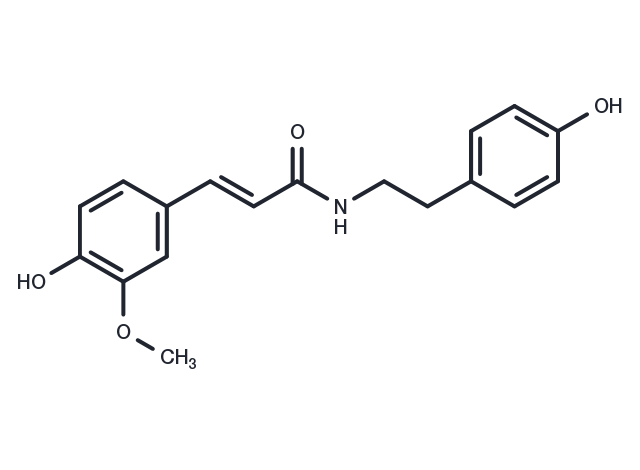 TargetMol Chemical Structure N-trans-Feruloyltyramine