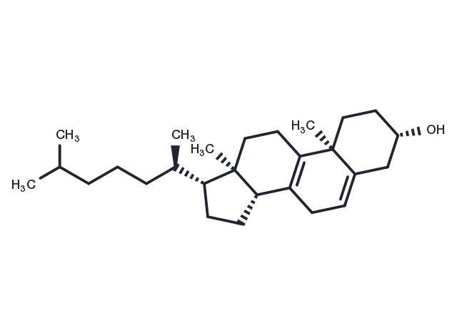 8-Dehydrocholesterol Chemical Structure
