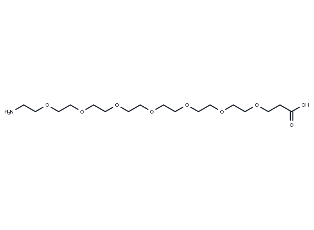 TargetMol Chemical Structure Amino-PEG7-acid