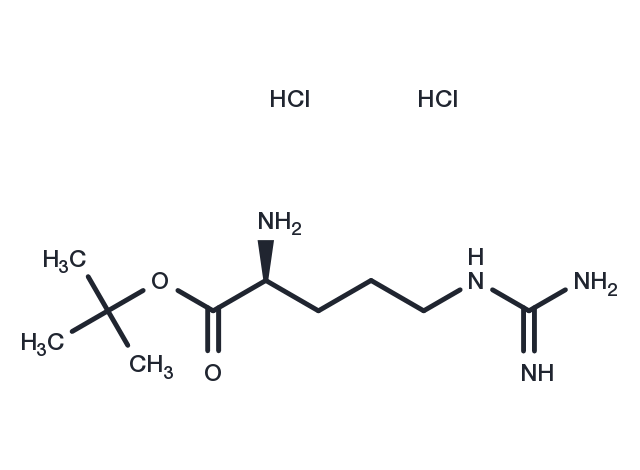 TargetMol Chemical Structure H-Arg-OtBu dihydrochloride