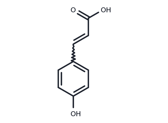 p-Hydroxycinnamic acid Chemical Structure