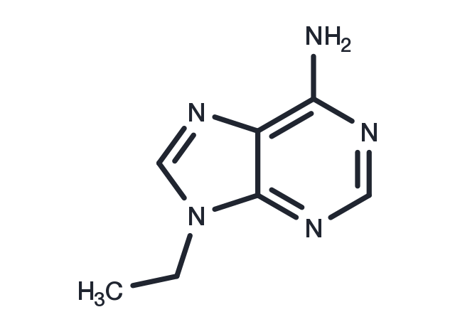 9-Ethyladenine Chemical Structure