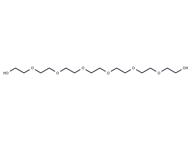 Heptaethylene glycol Chemical Structure