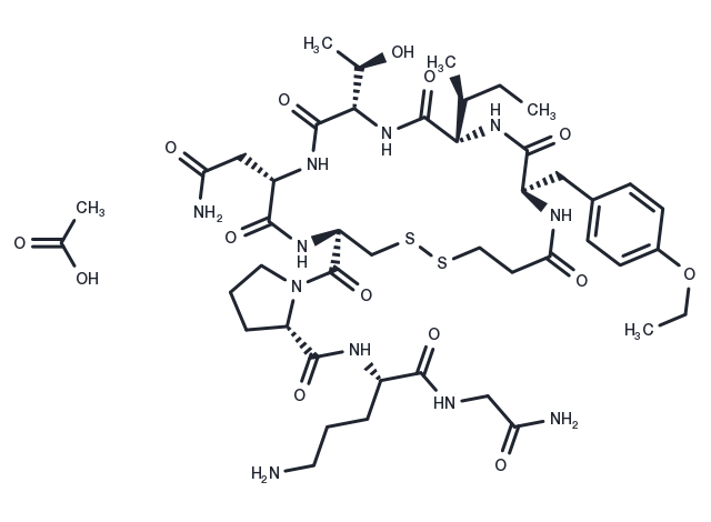 TargetMol Chemical Structure Atosiban acetate