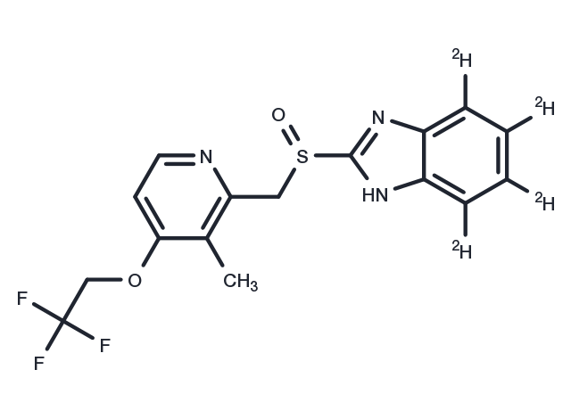 TargetMol Chemical Structure Lansoprazole-d4