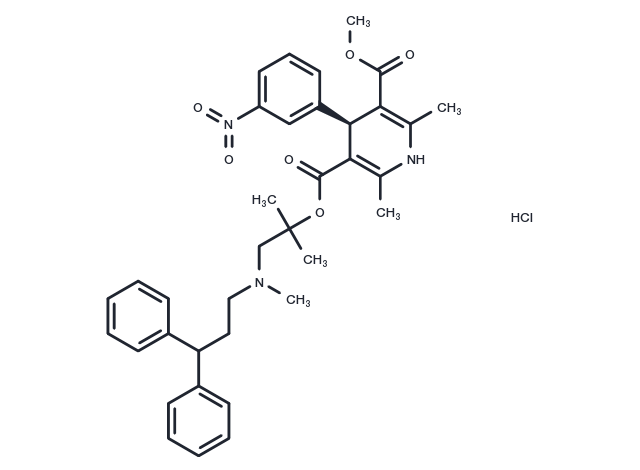 (S)-Lercanidipine hydrochloride Chemical Structure