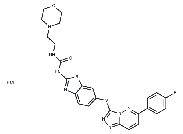 TargetMol Chemical Structure SAR125884 hydrochlorid (1116743-46-4(free base))