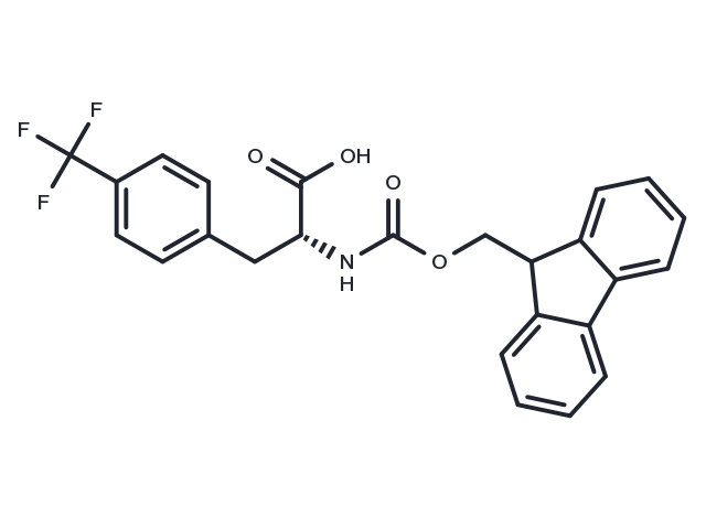 Fmoc-D-Phe(4-CF3)-OH Chemical Structure