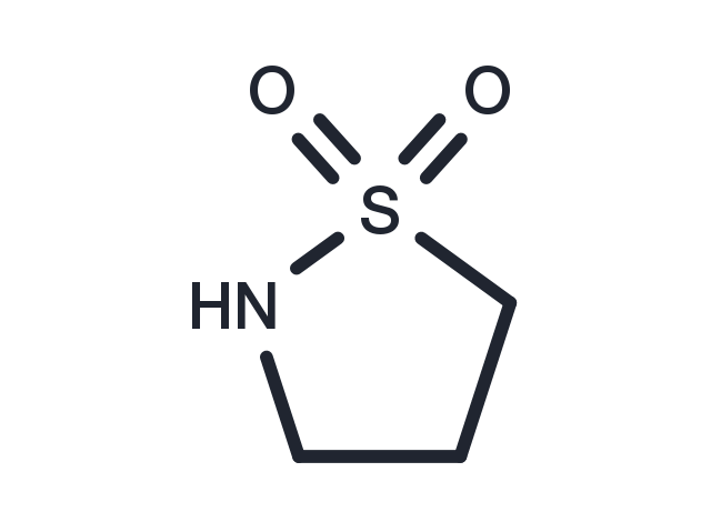 ISOTHIAZOLINE 1,1-DIOXIDE Chemical Structure