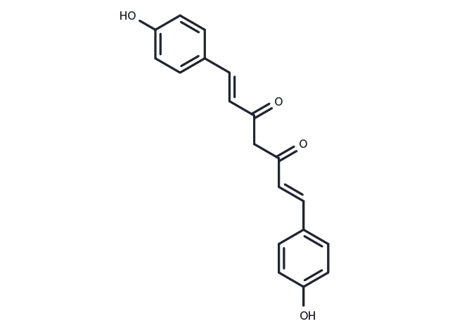 TargetMol Chemical Structure (1E,6E)-Bis(demethoxy)curcumin