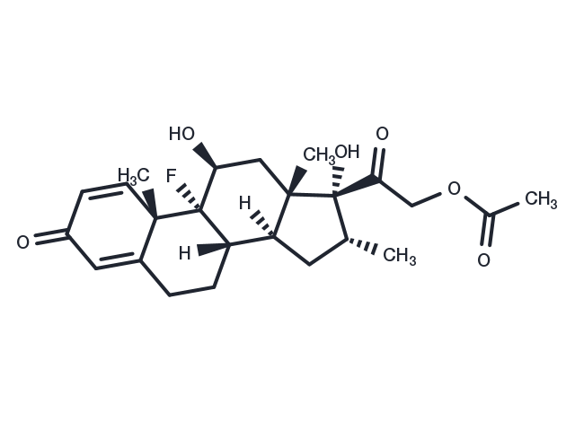 TargetMol Chemical Structure Dexamethasone acetate