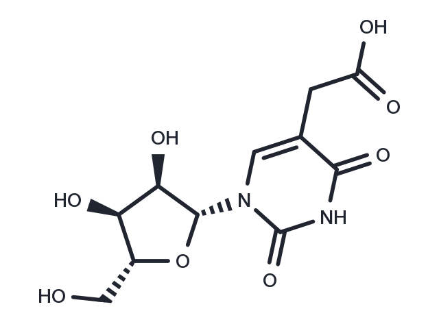 Uridine-5-acetic acid Chemical Structure
