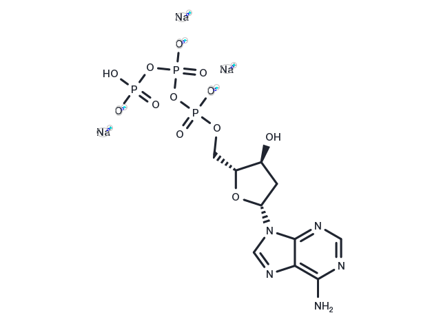 TargetMol Chemical Structure 2'-Deoxyadenosine-5'-triphosphate trisodium