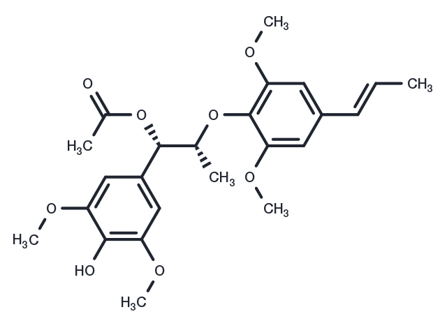 TargetMol Chemical Structure 7-O-Acetyl-4-O-demethylpolysyphorin