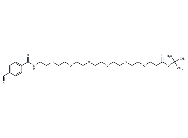 Ald-Ph-PEG6-Boc Chemical Structure