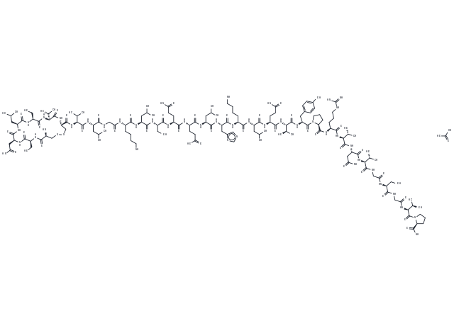 Calcitonin（salmon） Acetate(47931-85-1(free base)) Chemical Structure