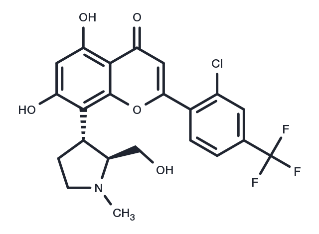 TargetMol Chemical Structure (2S,3R)-Voruciclib
