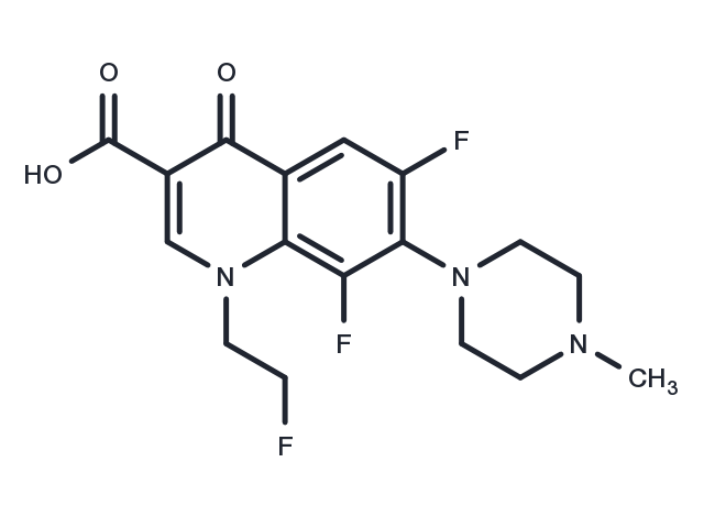 TargetMol Chemical Structure Fleroxacin