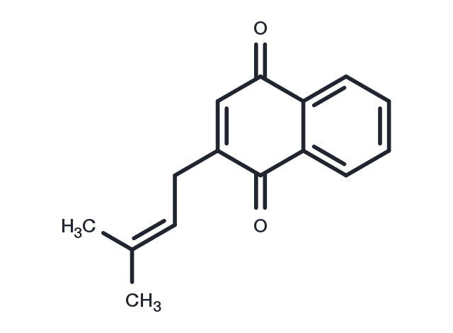 Deoxylapachol Chemical Structure