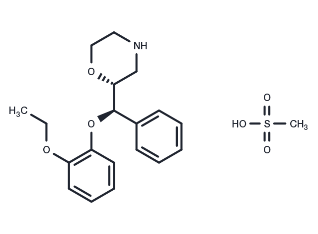TargetMol Chemical Structure Reboxetine mesylate