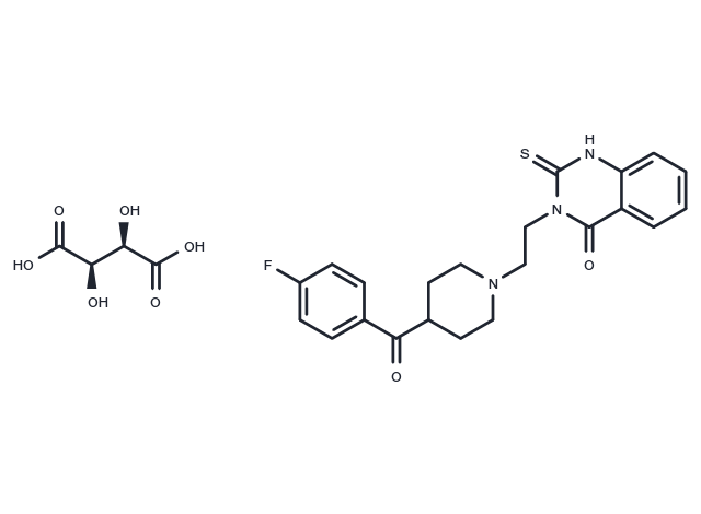 Altanserin tartrate Chemical Structure