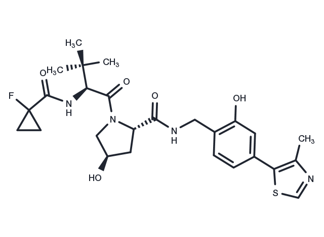 TargetMol Chemical Structure VH032-cyclopropane-F