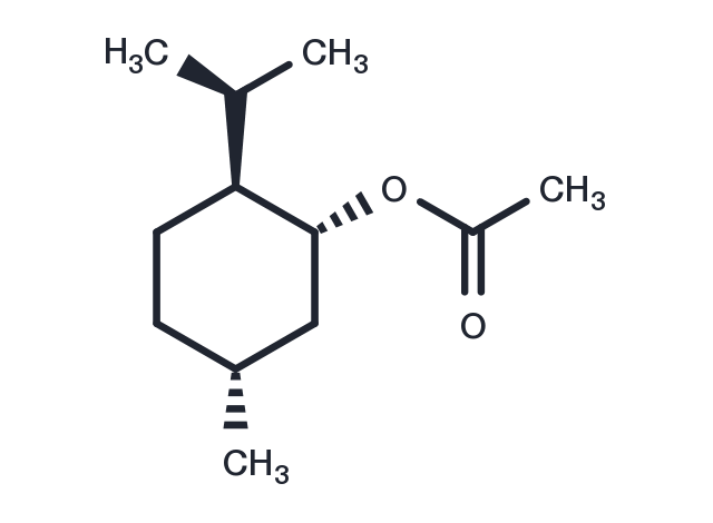 Menthyl acetate Chemical Structure