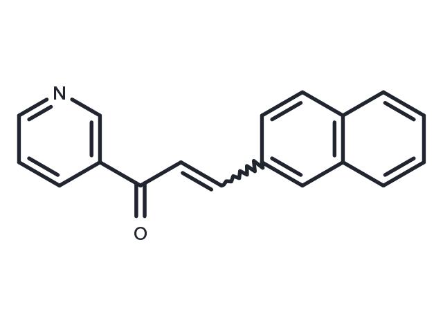 TargetMol Chemical Structure 3-(2-Naphthalenyl)-1-(3-pyridinyl)-2-propen-1-one