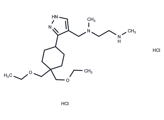 TargetMol Chemical Structure GSK3368715 dihydrochloride