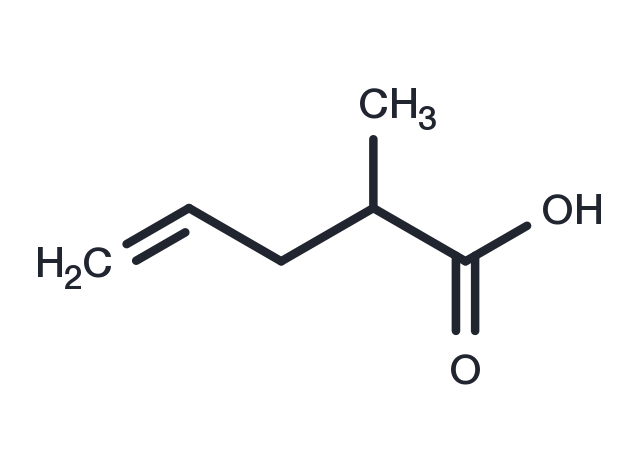 2-Methyl-4-pentenoic Acid Chemical Structure