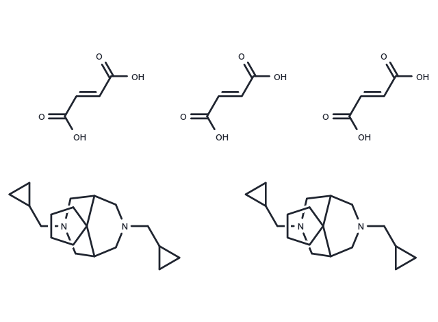 Tedisamil sesquifumarate Chemical Structure