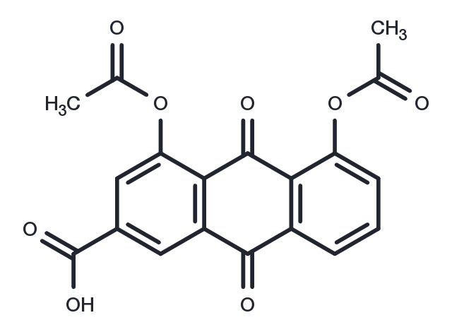 Diacerein Chemical Structure