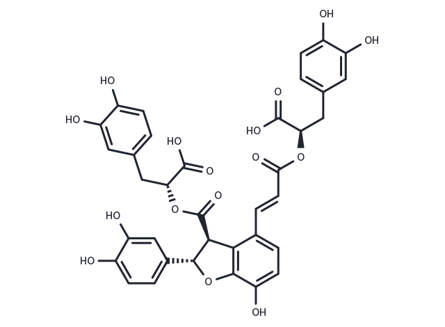 Salvianolic acid B Chemical Structure