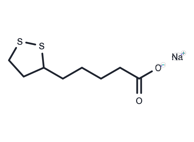 α-Lipoic Acid sodium Chemical Structure