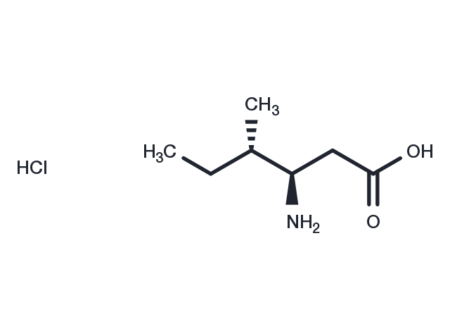 H-β-HoIle-OH.HCl Chemical Structure