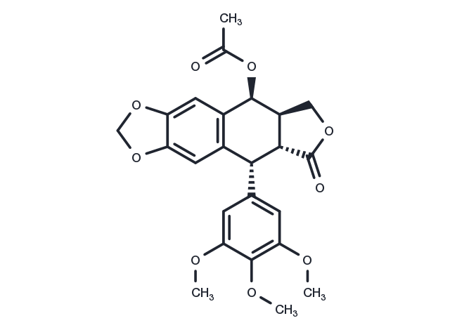 TargetMol Chemical Structure Acetylepipodophyllotoxin