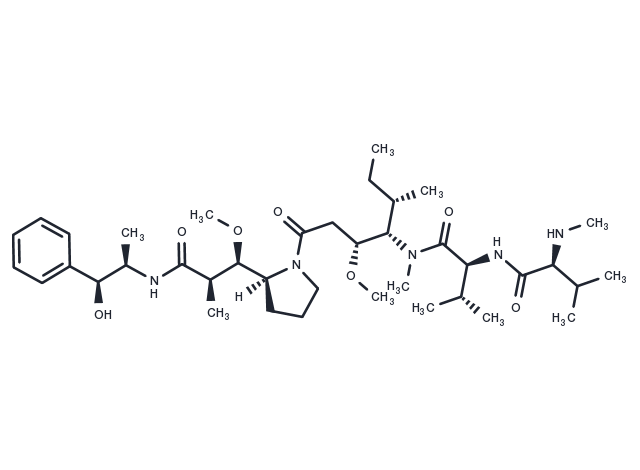 TargetMol Chemical Structure Monomethyl auristatin E
