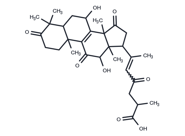 Ganoderenic acid E Chemical Structure