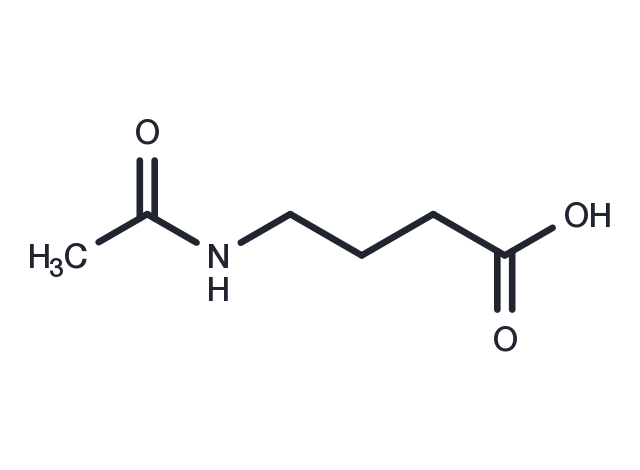 TargetMol Chemical Structure 4-Acetamidobutanoic acid