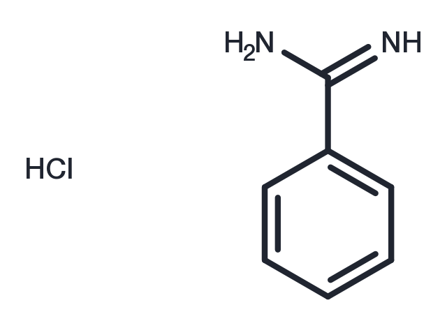 TargetMol Chemical Structure Benzamidine hydrochloride