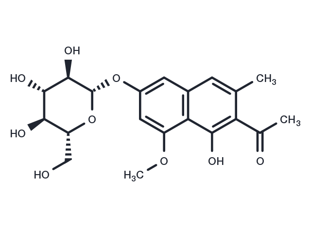 TargetMol Chemical Structure Tinnevellin glucoside