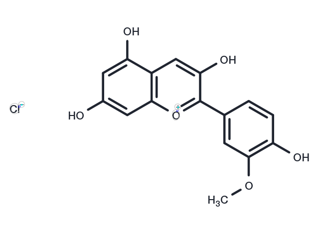 TargetMol Chemical Structure Peonidin chloride